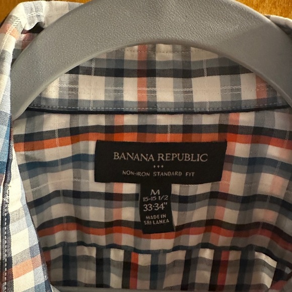 Men’s Banana republic button down dress shirt size medium - Picture 4 of 5